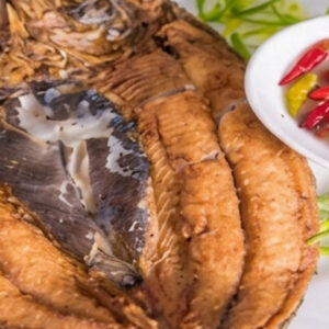 Fried Boneless Bangus (whole)